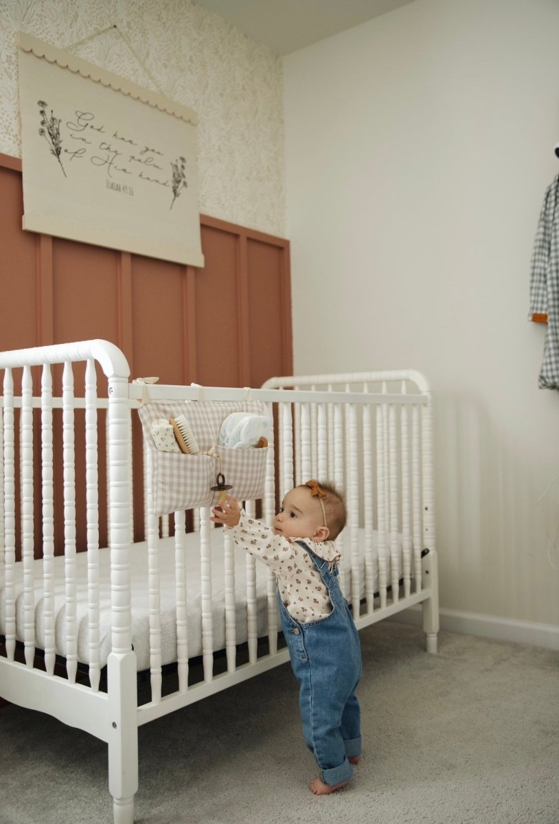 Little Mae & Co Haven Baby Diaper Caddy Organizer For Crib And Nursery Room - Everetts Place Boutique - 
