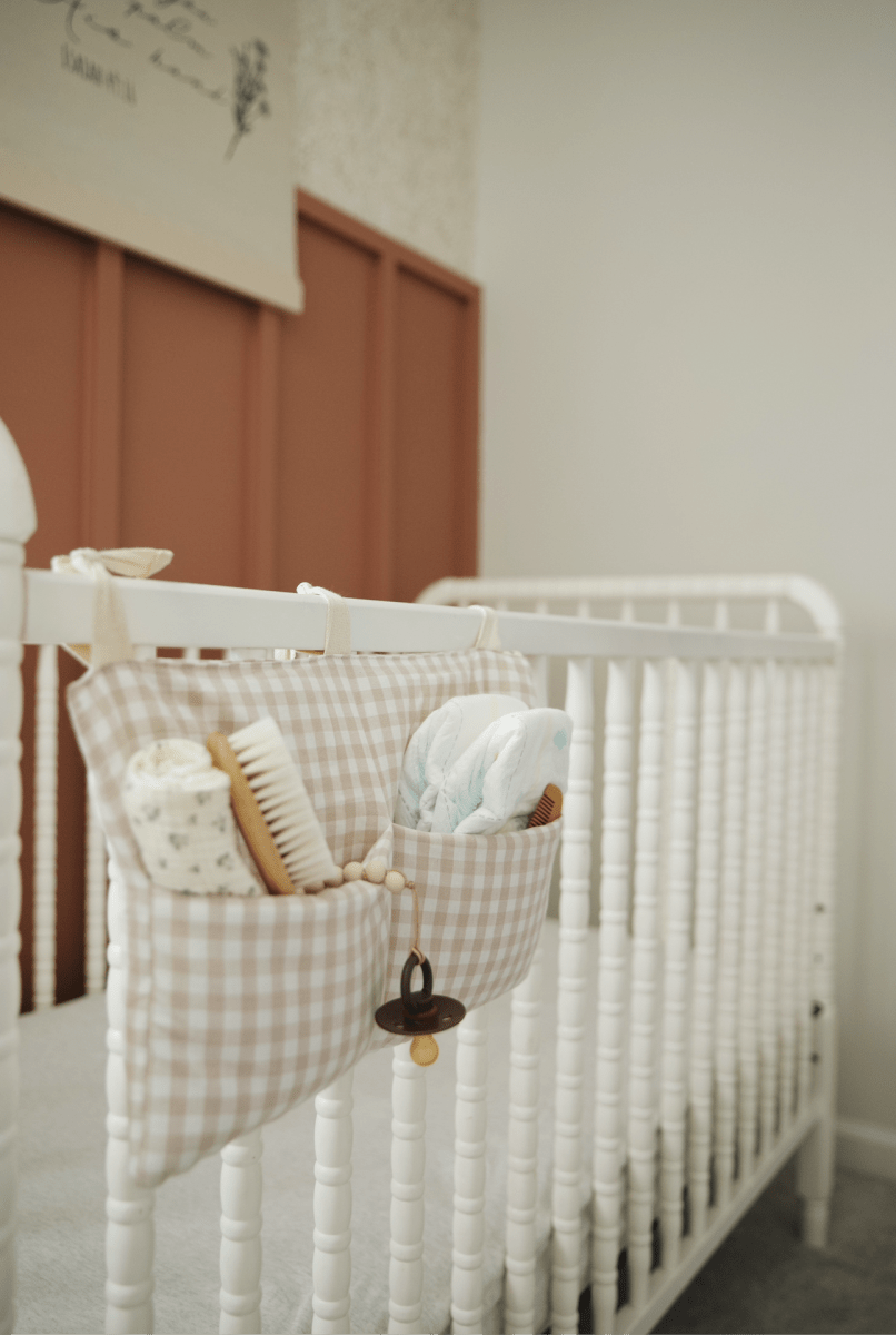 Little Mae & Co Haven Baby Diaper Caddy Organizer For Crib And Nursery Room - Everetts Place Boutique - 