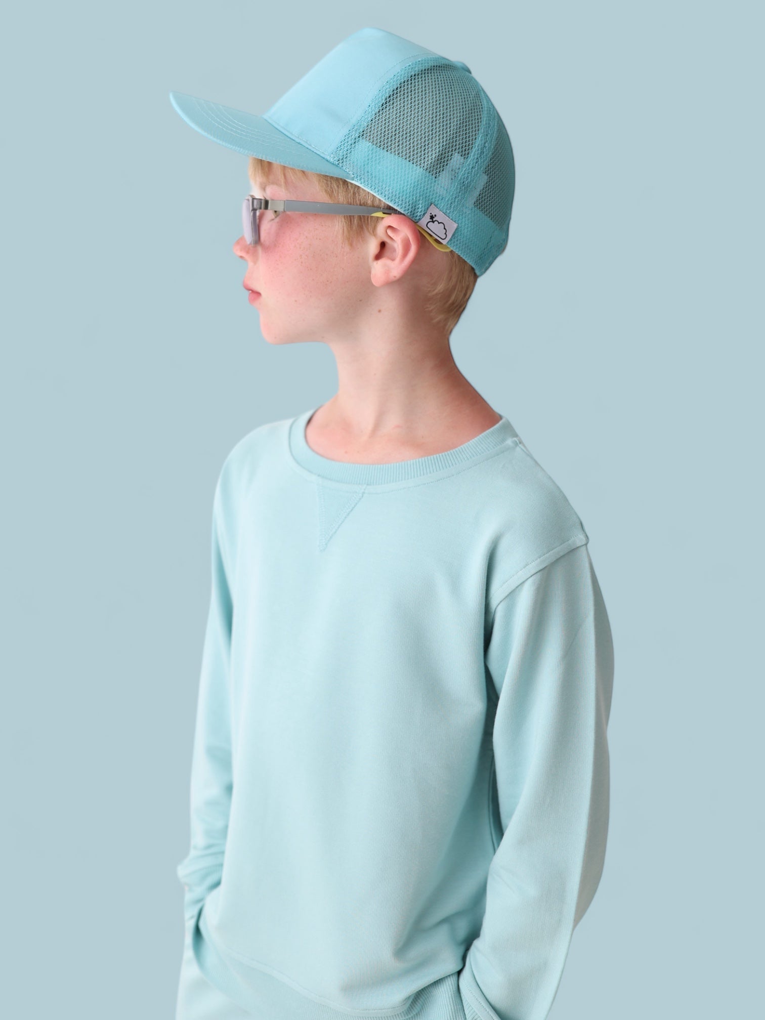 DREAM BIG LITTLE CO HAZY BLUE DREAM TRUCKER HATEveretts Place