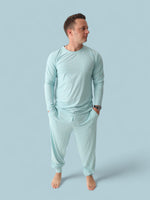 DREAM BIG LITTLE CO HAZY BLUE RIB MEN'S DREAM JOGGER PANTEveretts Place