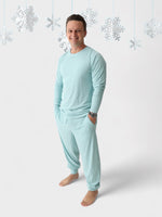 DREAM BIG LITTLE CO HAZY BLUE RIB MEN'S DREAM JOGGER PANTEveretts Place