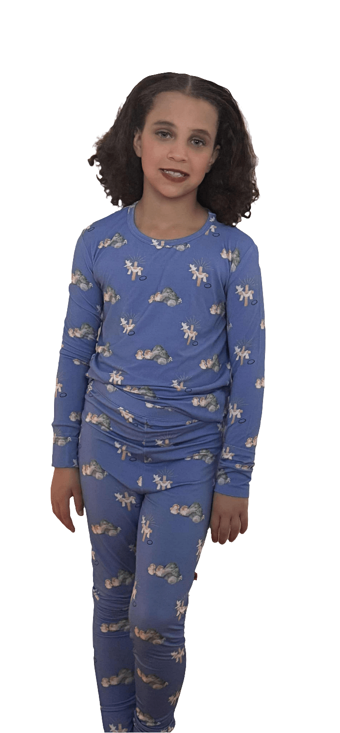Dragonfly Dreams Bamboo He Reigns 2 Piece Pajama Set