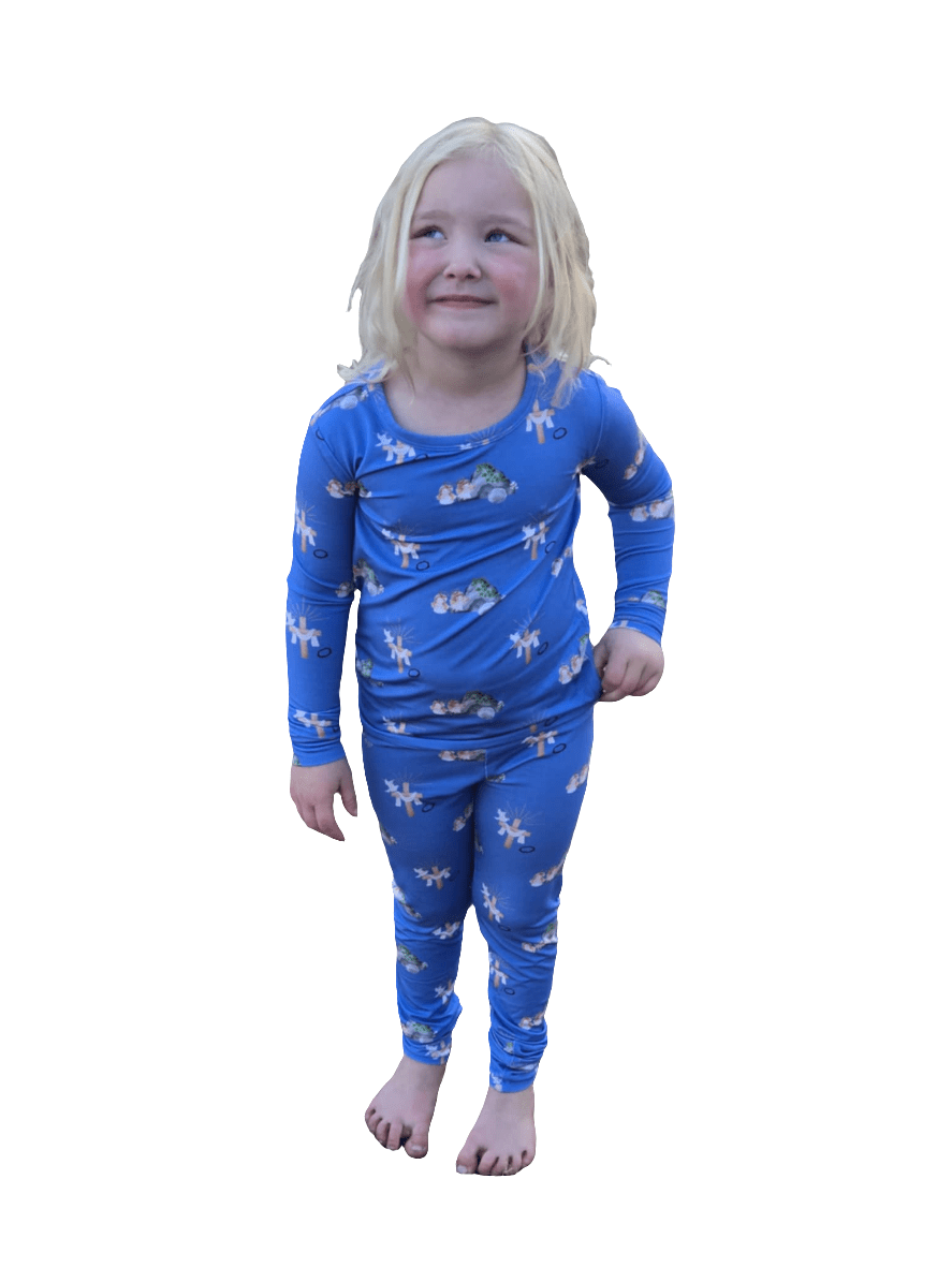 Dragonfly Dreams Bamboo He Reigns 2 Piece Pajama Set