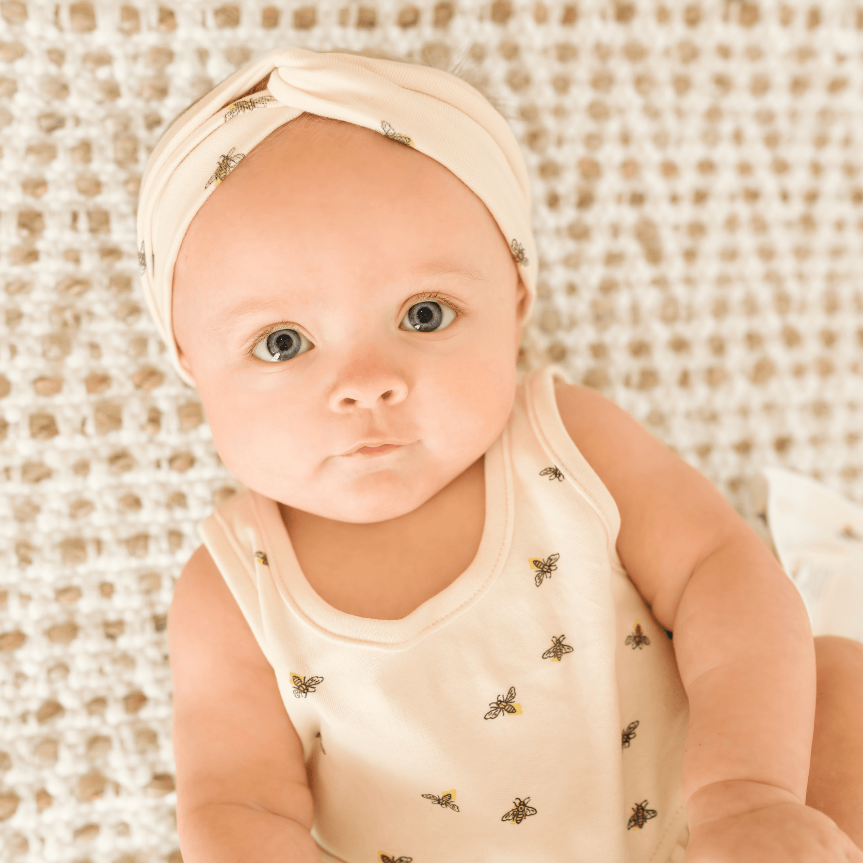 Finn + Emma headband | busy bees - 