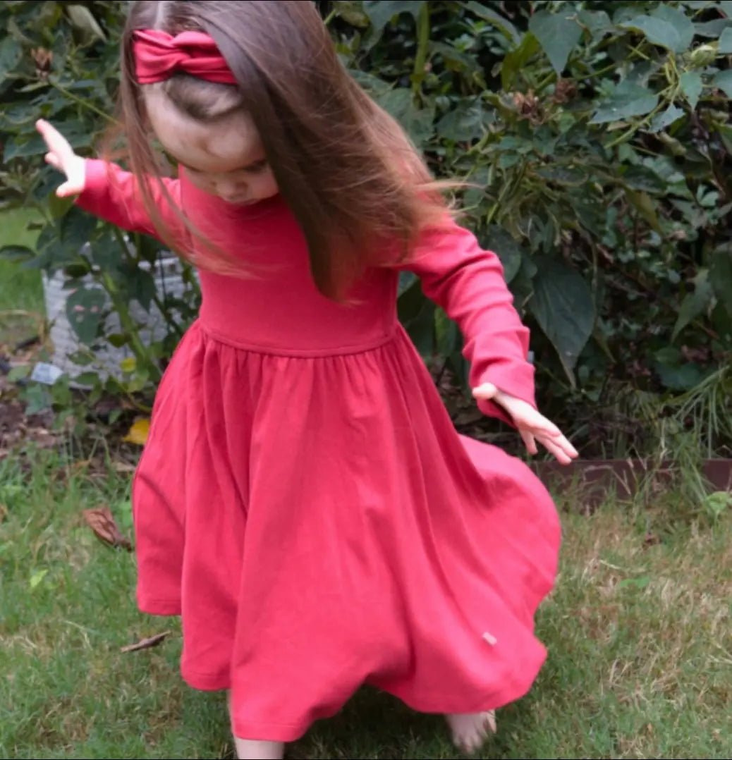 Finn + Emma headband | scarlet red - 