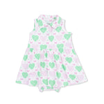 Angel Dear Heart Argyle - Polo Tennis Dress - 