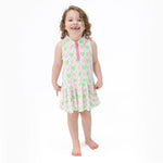 Angel Dear Heart Argyle - Polo Tennis Dress with Cartwheel Short - 