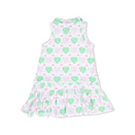 Angel Dear Heart Argyle - Polo Tennis Dress with Cartwheel Short - 