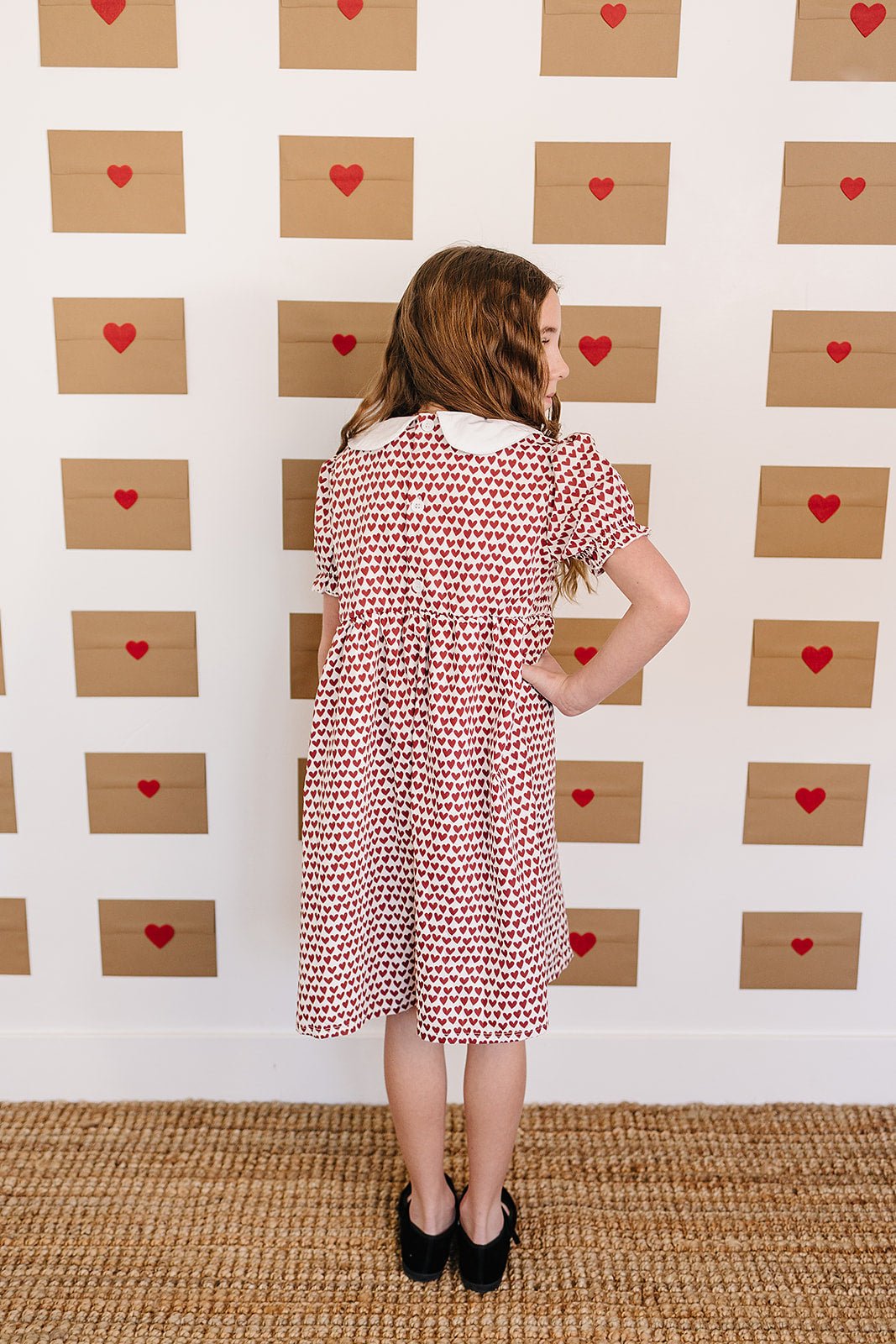 Mebie Baby Heart Bow Dress - 