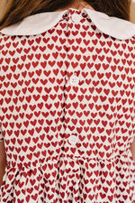 Mebie Baby Heart Bow Dress - 