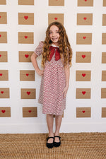 Mebie Baby Heart Bow Dress - 