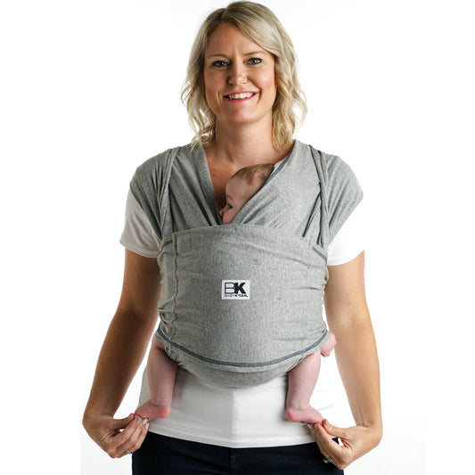 Baby K'tan Original Baby Carrier Heather Grey Baby K'tan