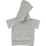 Heather Grey Hooded Tee - Sleeve, White, Hood, Baby & Toddler Clothing, Fashion design | Everetts Place