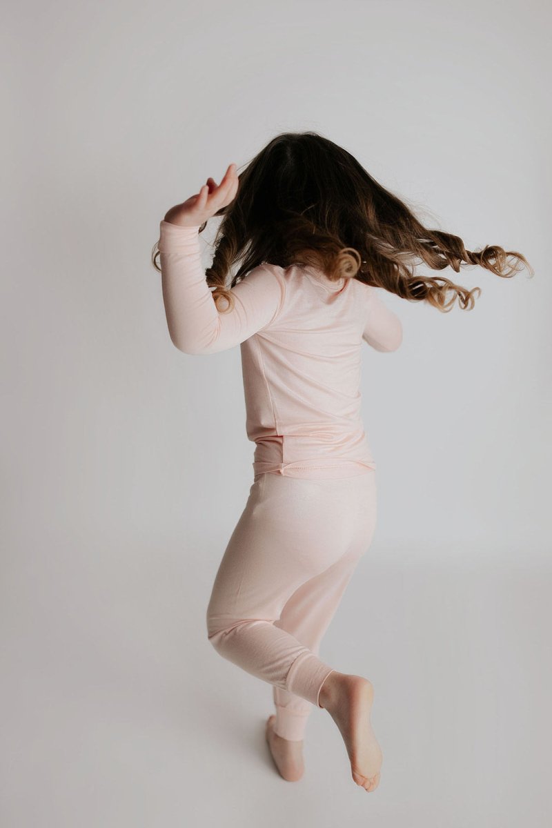 Three Little Tots Heavenly Pink Kids Pajamas - 