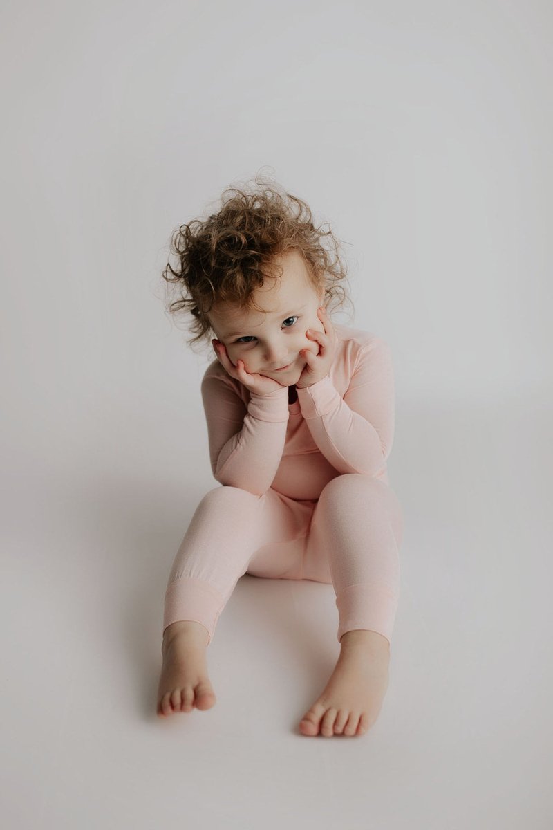 Three Little Tots Heavenly Pink Kids Pajamas - 