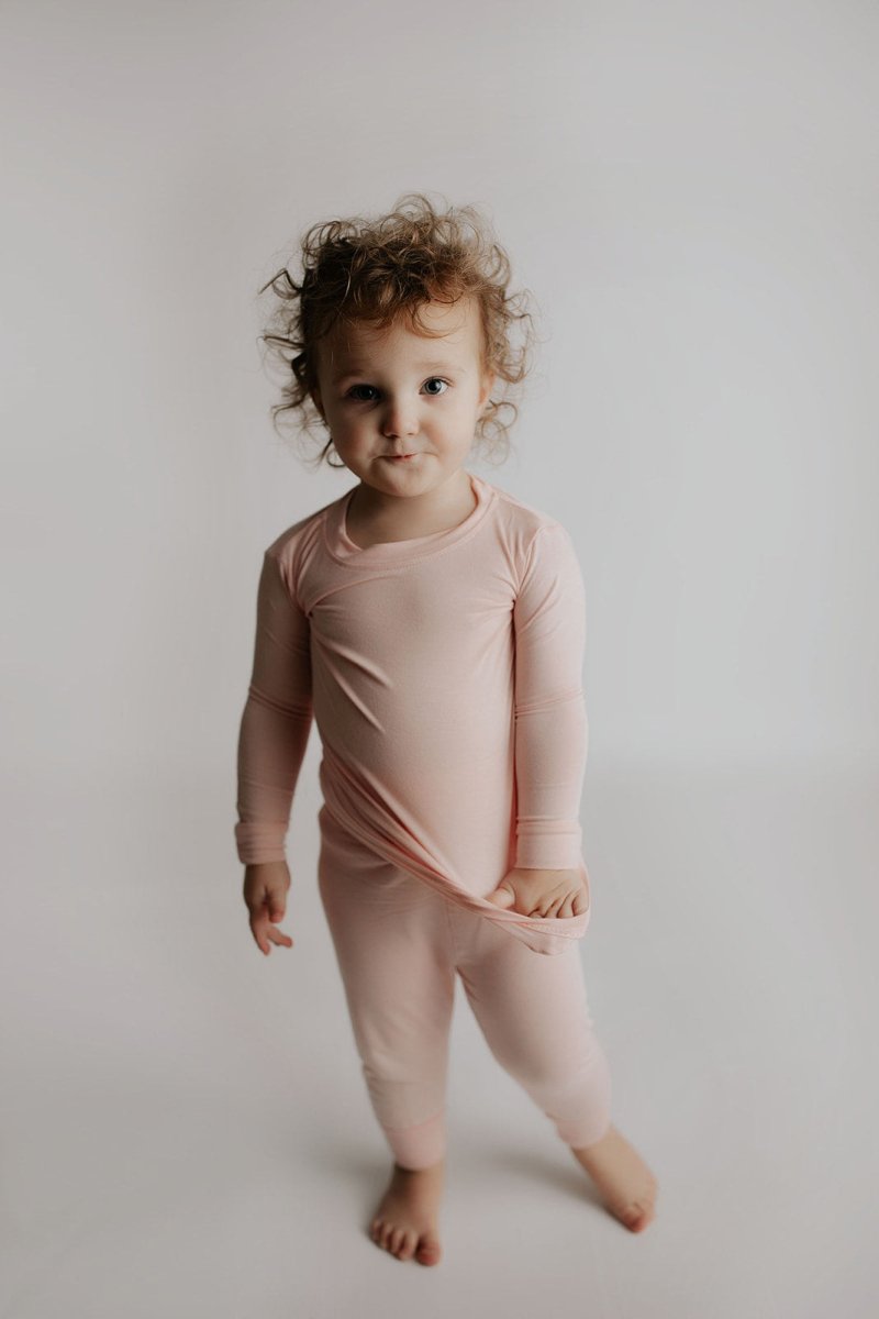 Three Little Tots Heavenly Pink Kids Pajamas - 