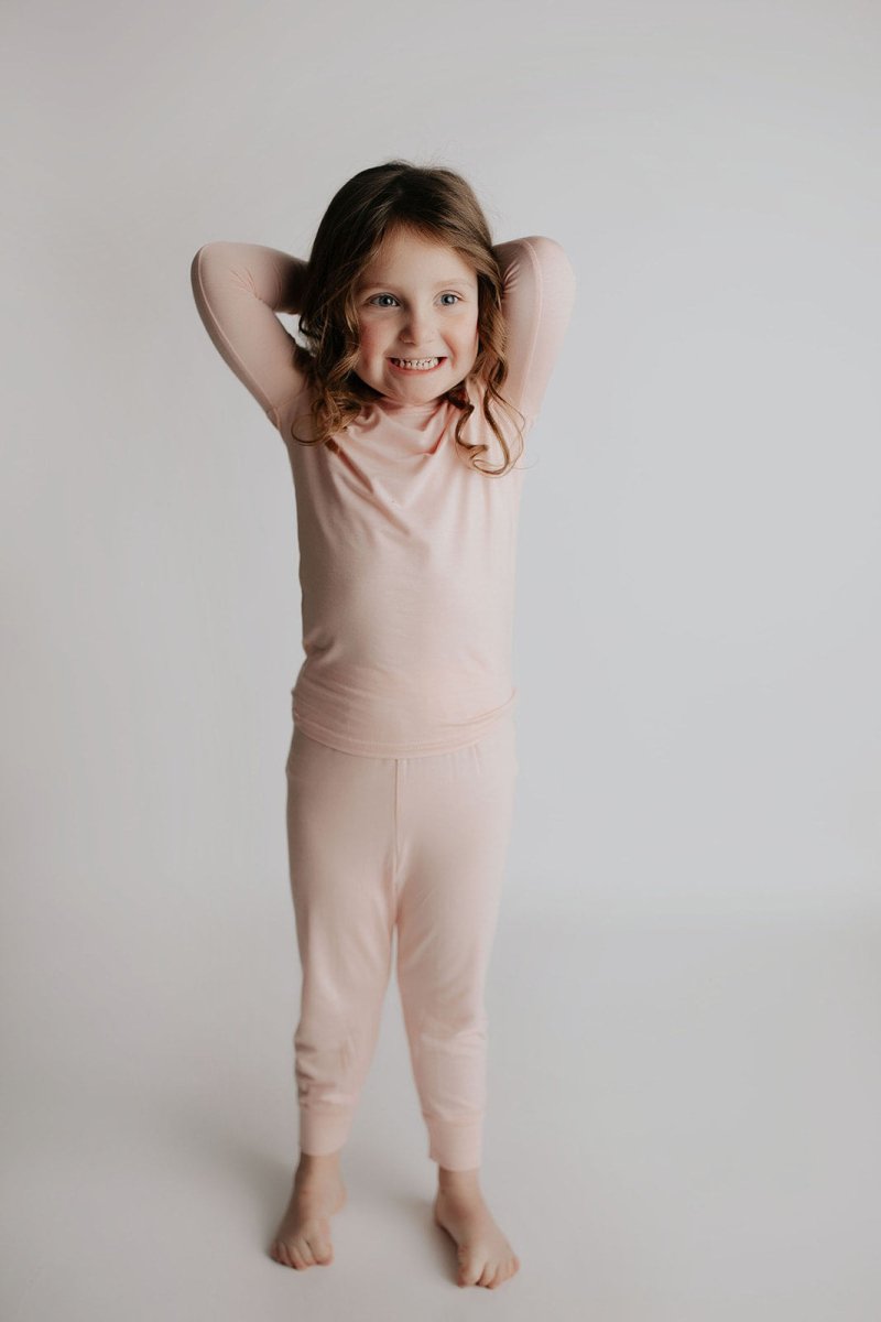 Three Little Tots Heavenly Pink Kids Pajamas - 