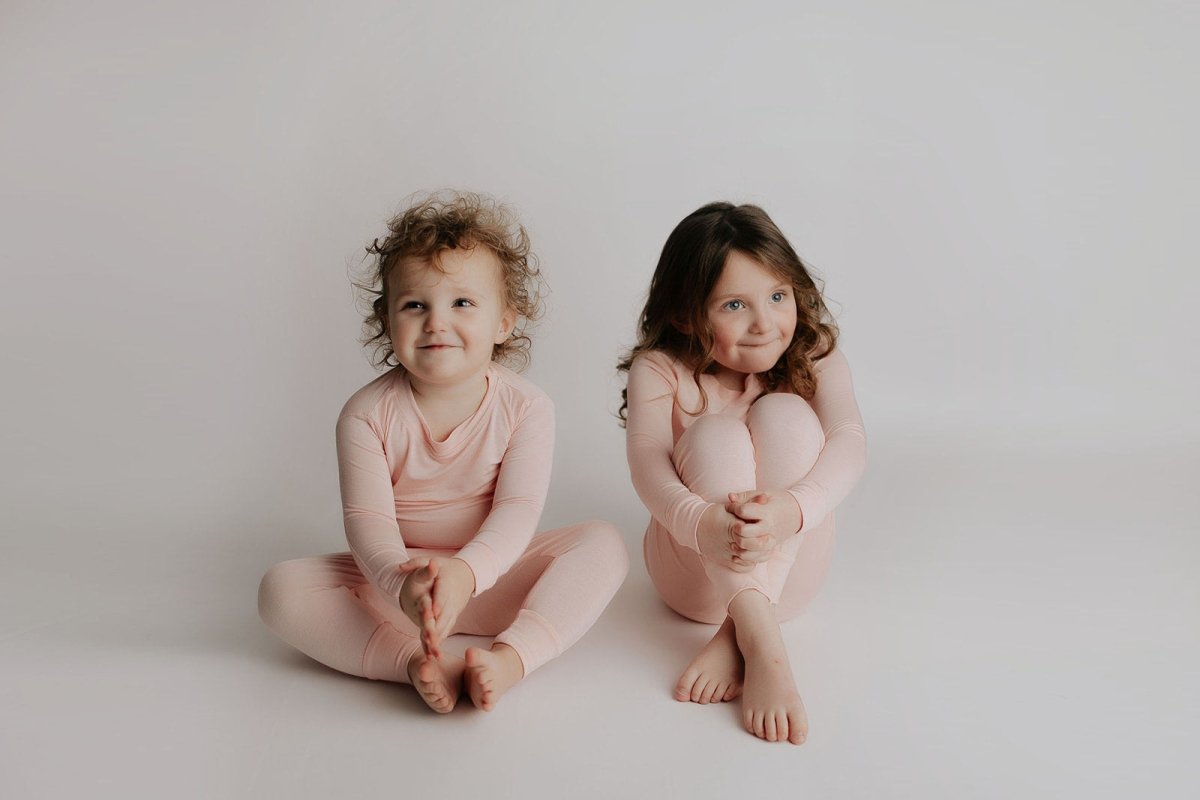 Three Little Tots Heavenly Pink Kids Pajamas - 