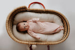 Three Little Tots Heavenly Pink Newborn Knotted Baby Gown - 