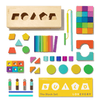 Lovevery Heirloom Quality Wooden Building Block Set for Skill Development in Kids - 