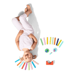 Lovevery Heirloom Quality Wooden Building Block Set for Skill Development in Kids - 