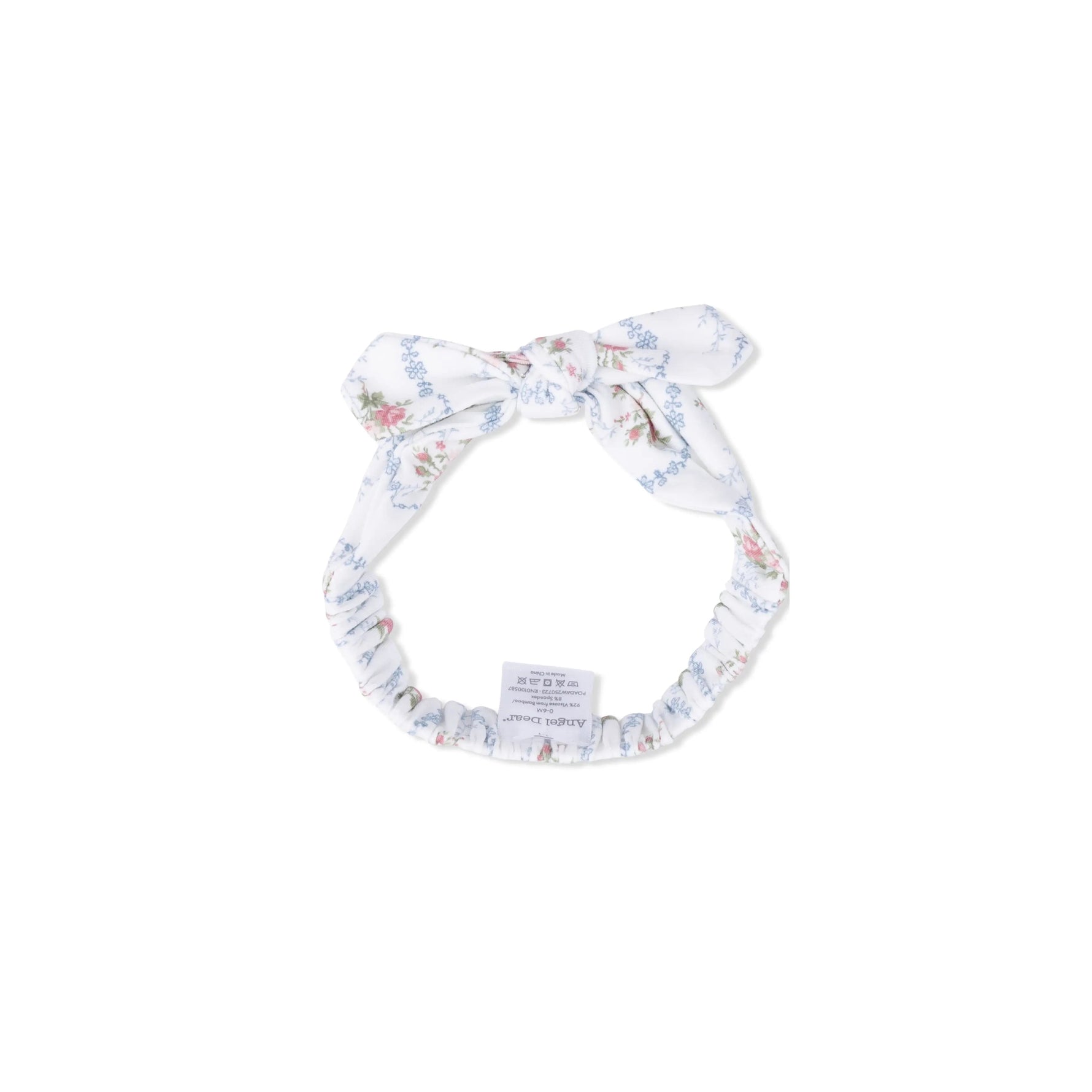 Angel Dear Heirloom Rose Stripe - Knot Headband - 