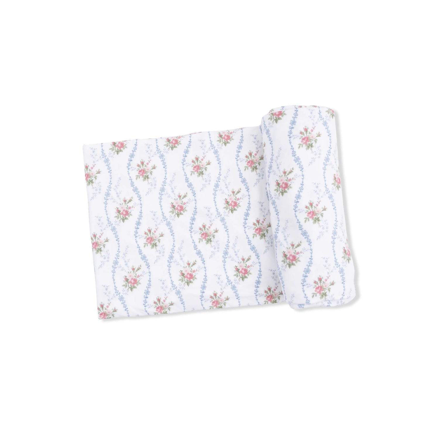 Angel Dear Heirloom Rose Stripe - Swaddle Blanket - 