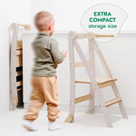 Goodevas Helper Tower: A Multi - functional Foldable Step Stool for Kids -