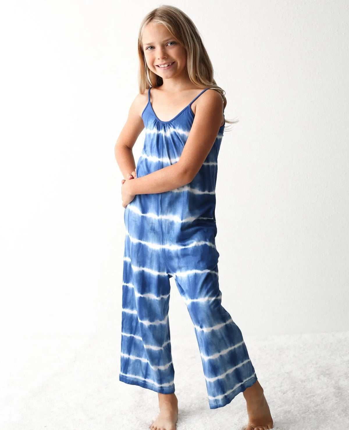 Bestaroo hema blue tie dye jumpsuit - 