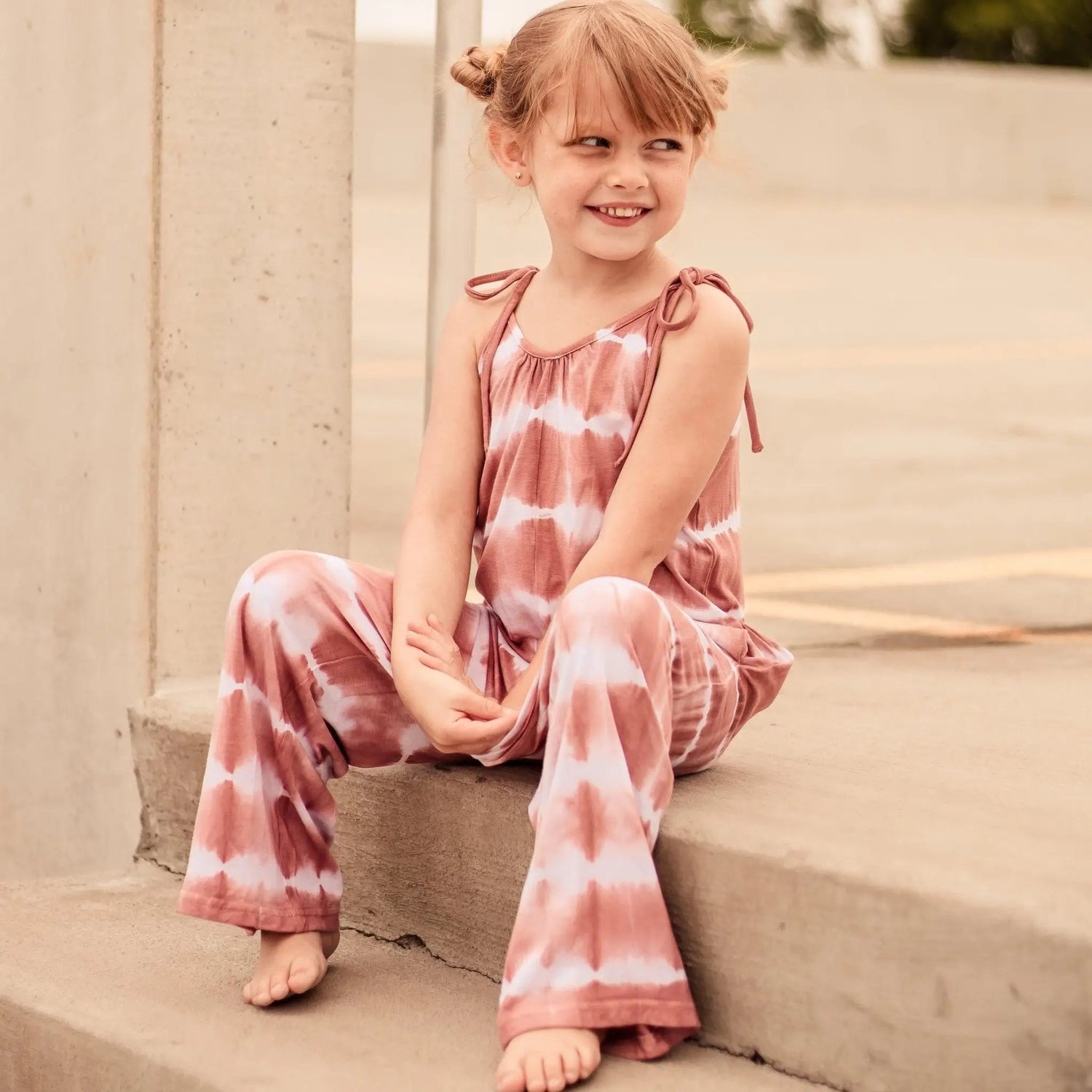 Bestaroo hema pink tie dye jumpsuit - 