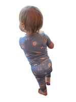 Dragonfly Dreams Bamboo Here Comes The Sun 2 Piece Short Sleeve and Pants Pajama Set
