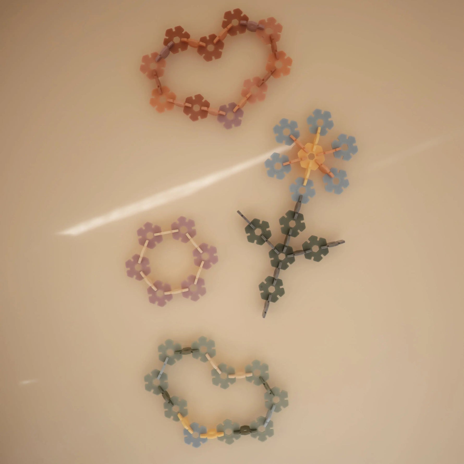 Mushie HEX Connect Building Toy Set - 