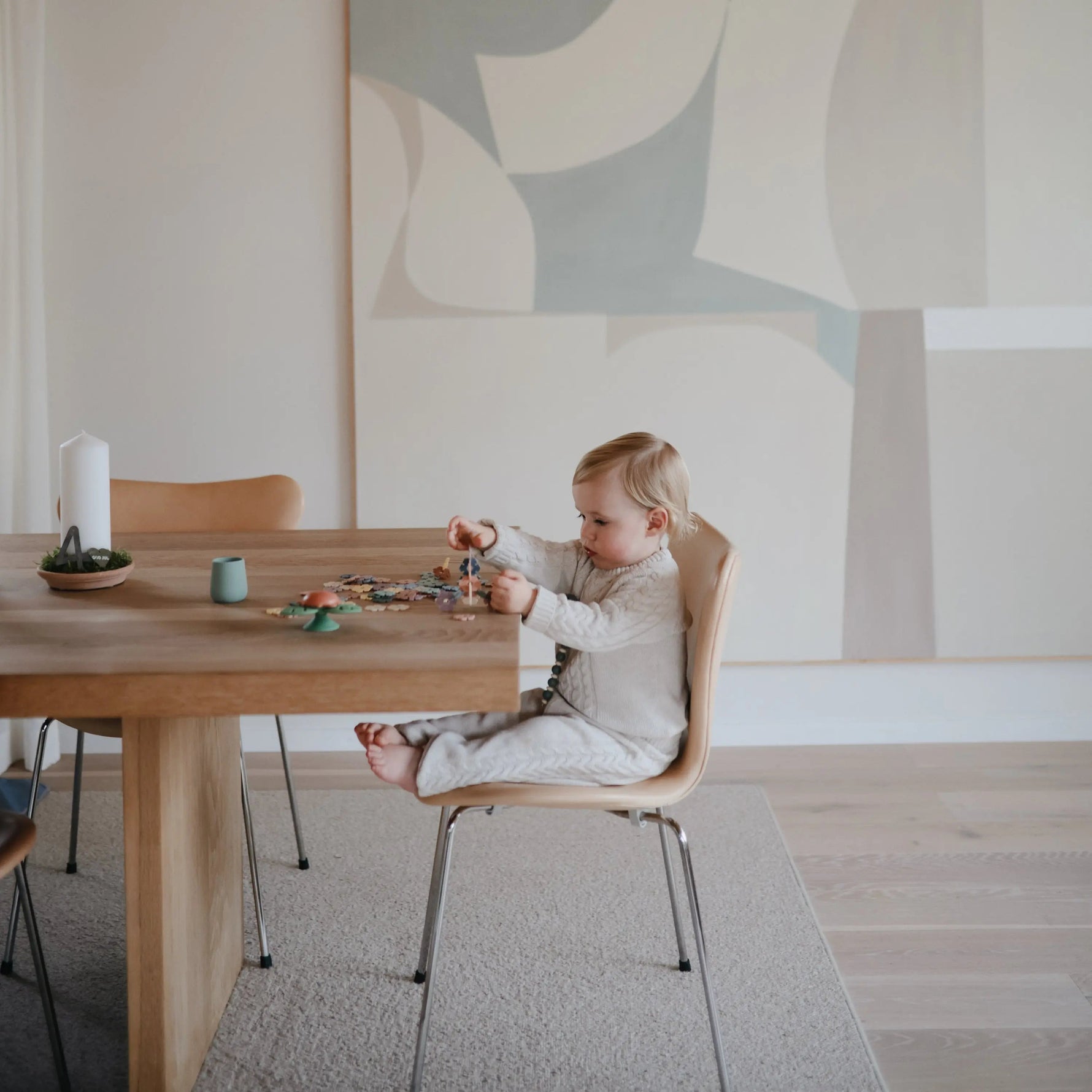 Mushie HEX Connect Building Toy Set - 