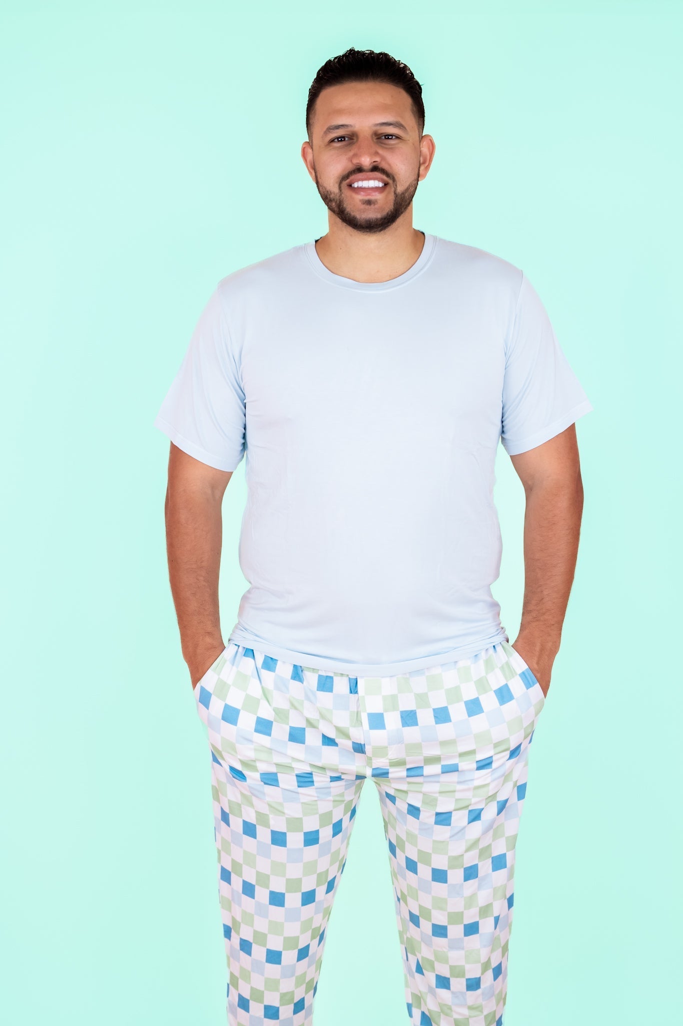 DREAM BIG LITTLE CO HIGH TIDE CHECKERS MEN'S DREAM JOGGER SETEveretts Place