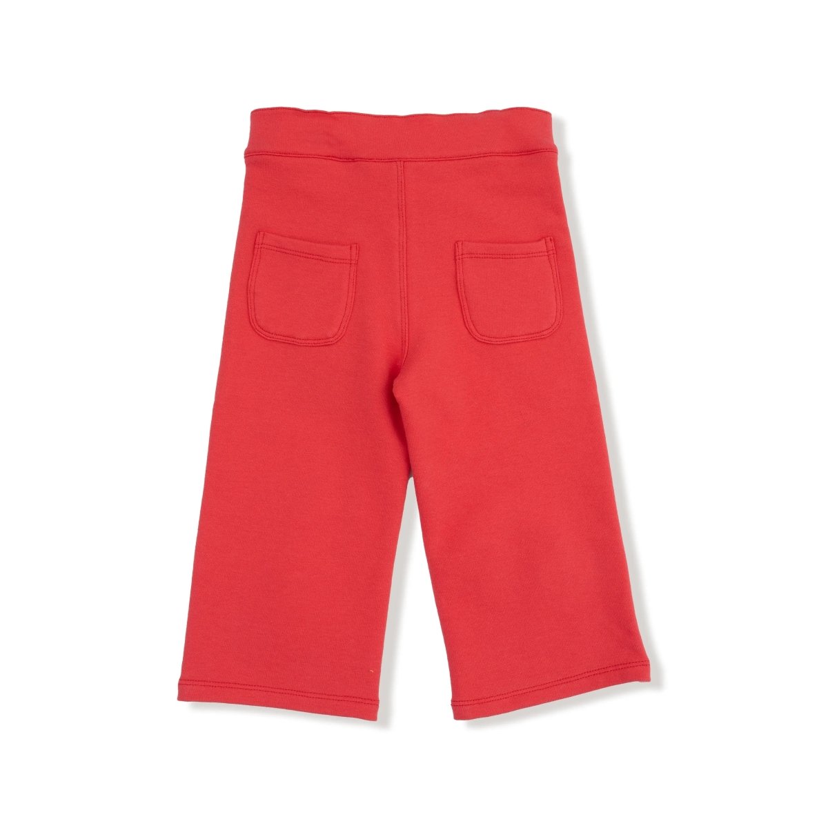 Angel Dear High Waisted Wide Leg Pants With Button Fly French Terry - Everetts Place Boutique - 