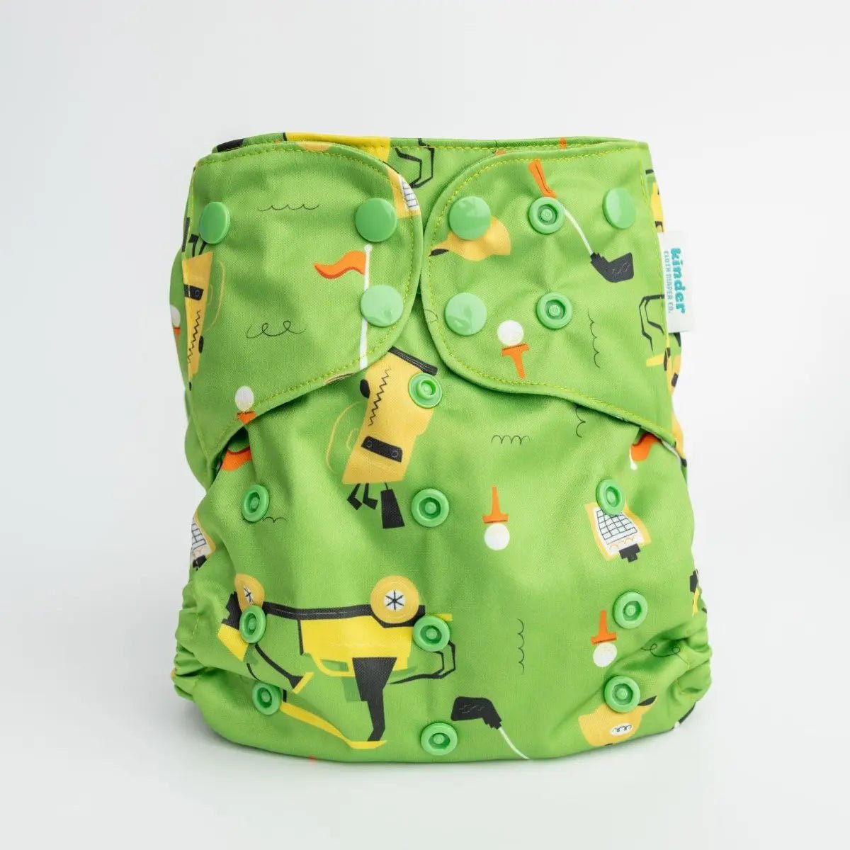 Kinder Cloth Diaper Co. Hobby and Interests: Essentials Pocket Cloth Diaper with Athletic Wicking Jersey,