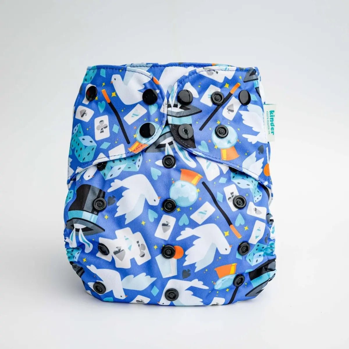 Kinder Cloth Diaper Co. Hobby and Interests: Essentials Pocket Cloth Diaper with Athletic Wicking Jersey,