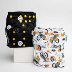 Kinder Cloth Diaper Co. Hobby and Interests: Essentials Pocket Cloth Diaper with Athletic Wicking Jersey,