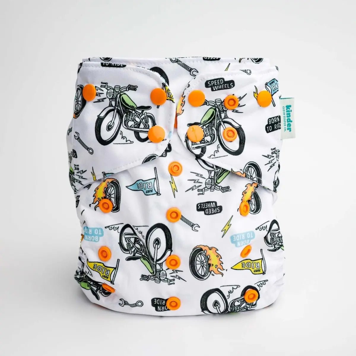 Kinder Cloth Diaper Co. Hobby and Interests: Essentials Pocket Cloth Diaper with Athletic Wicking Jersey,