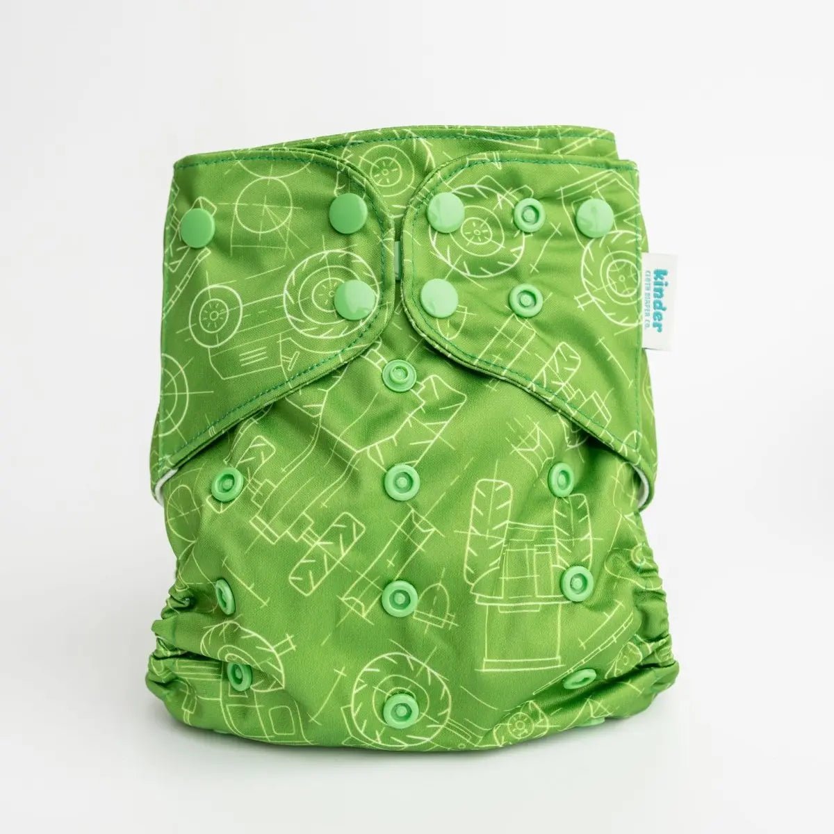 Kinder Cloth Diaper Co. Hobby and Interests: Essentials Pocket Cloth Diaper with Athletic Wicking Jersey,