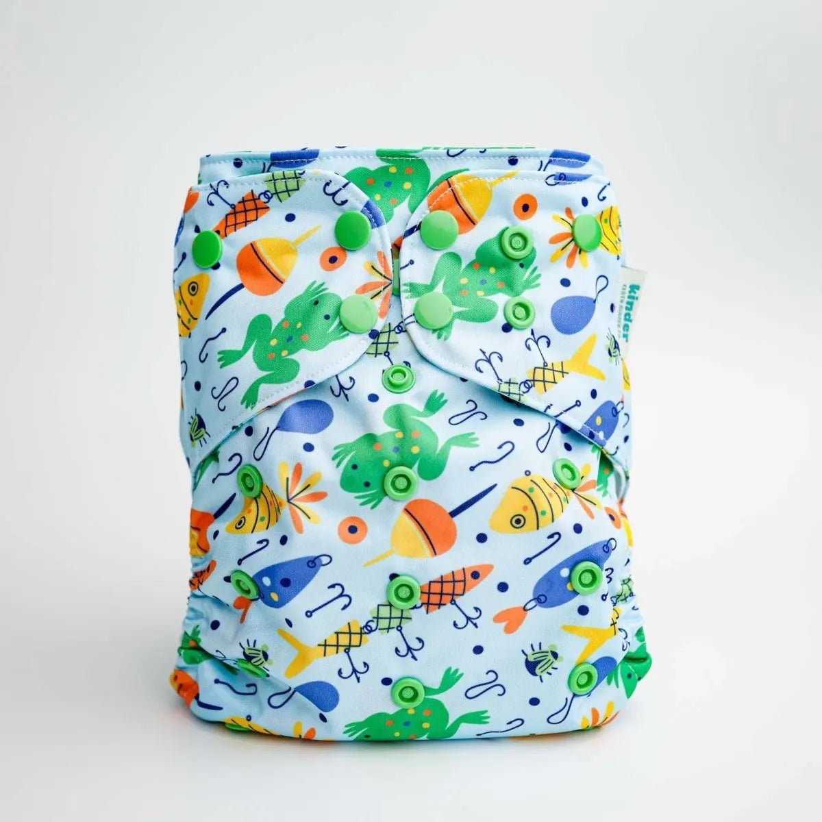 Kinder Cloth Diaper Co. Hobby and Interests: Essentials Pocket Cloth Diaper with Athletic Wicking Jersey,