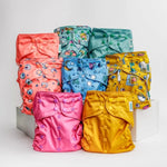 Kinder Cloth Diaper Co. Hobby and Interests: Essentials Pocket Cloth Diaper with Athletic Wicking Jersey,