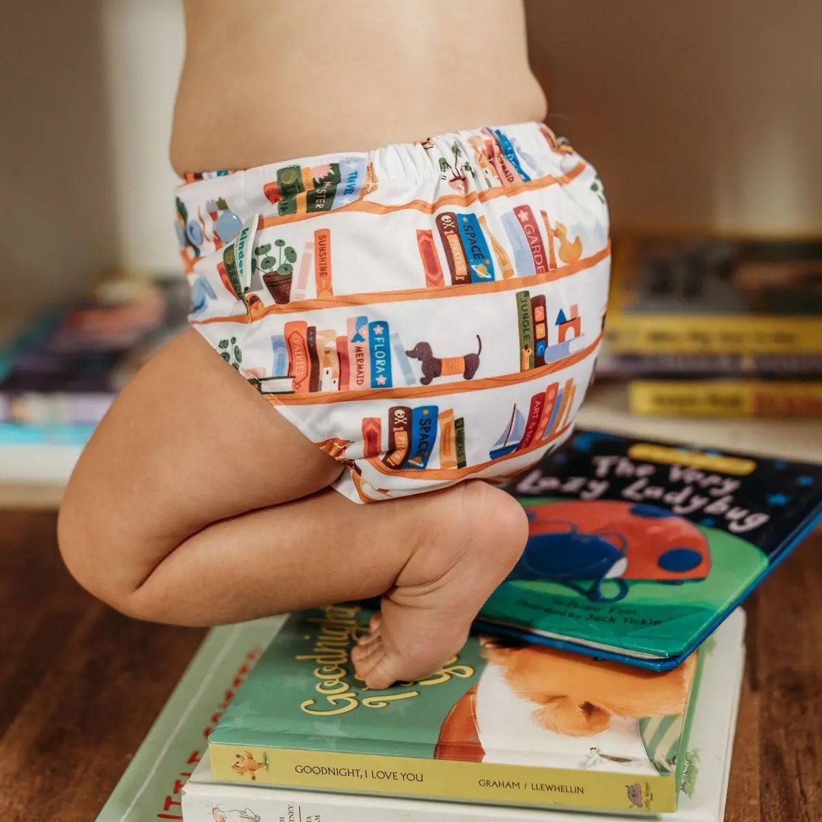 Kinder Cloth Diaper Co. Hobby and Interests: Essentials Pocket Cloth Diaper with Athletic Wicking Jersey
