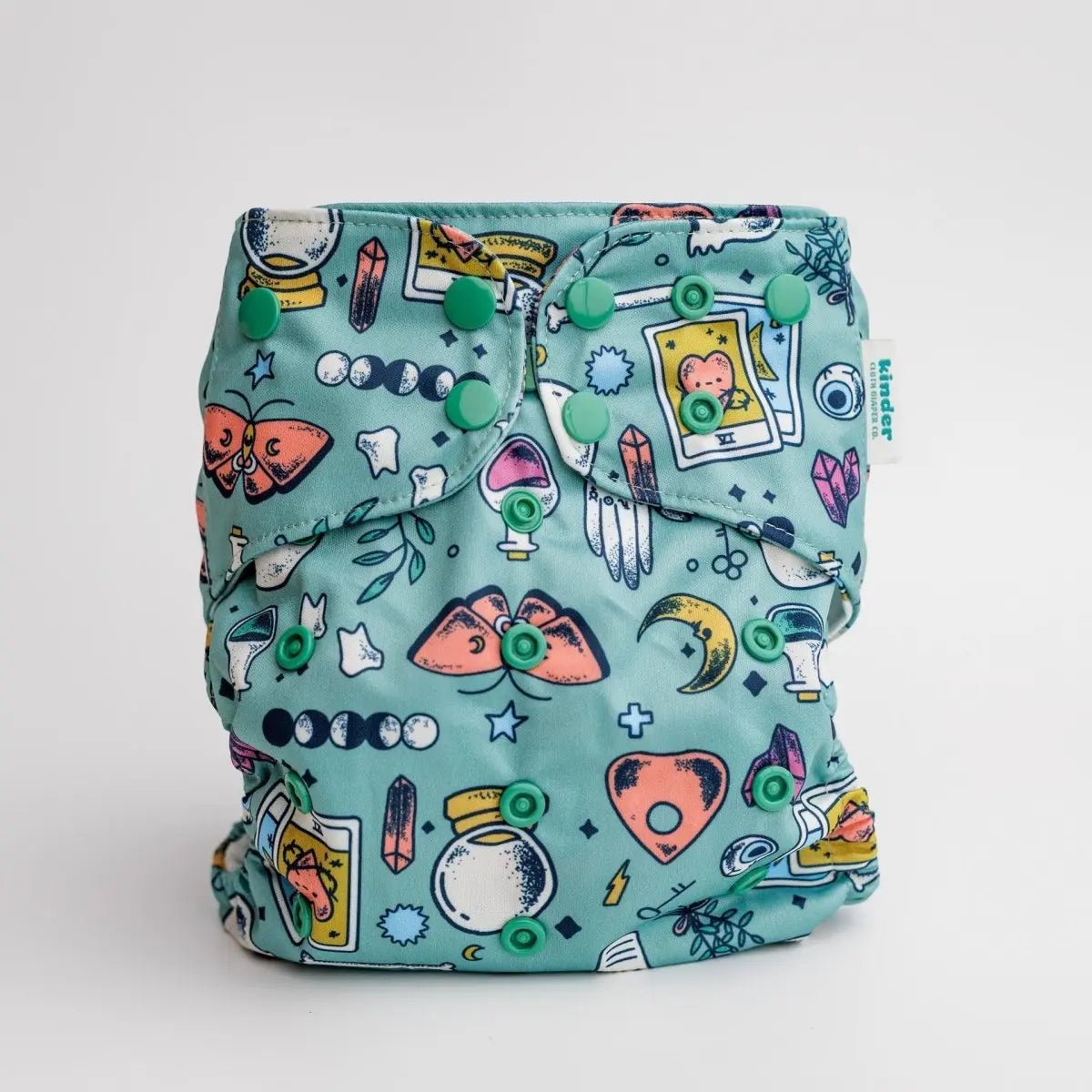 Kinder Cloth Diaper Co. Hobby and Interests: Essentials Pocket Cloth Diaper with Athletic Wicking Jersey,