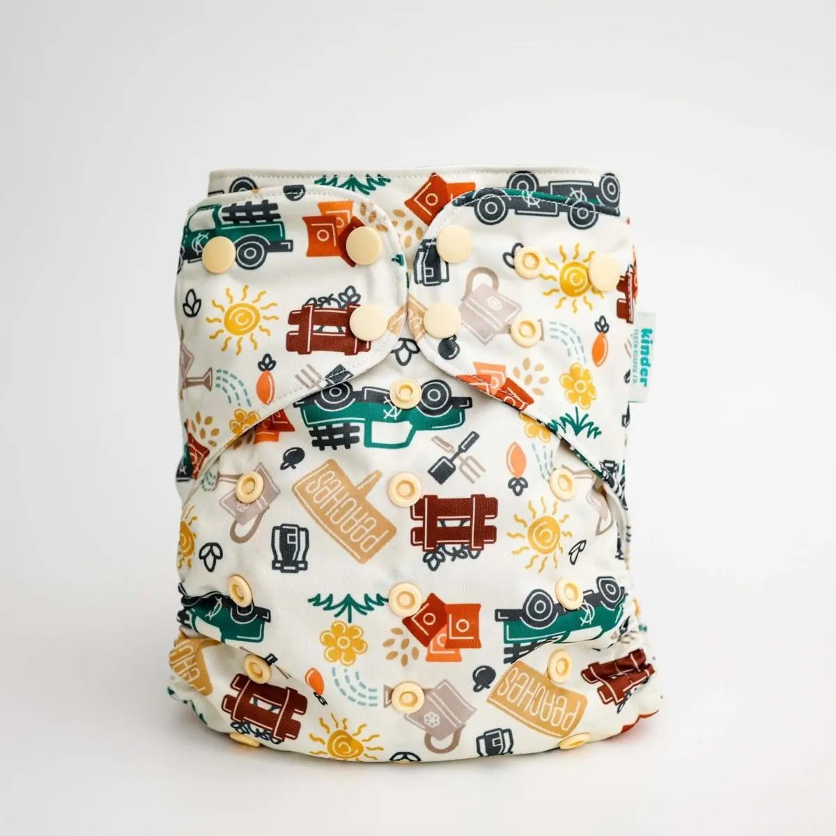 Kinder Cloth Diaper Co. Hobby and Interests: Essentials Pocket Cloth Diaper with Athletic Wicking Jersey,
