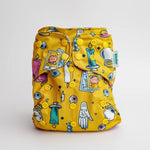 Kinder Cloth Diaper Co. Hobby and Interests: Essentials Pocket Cloth Diaper with Athletic Wicking Jersey, Grows w/baby