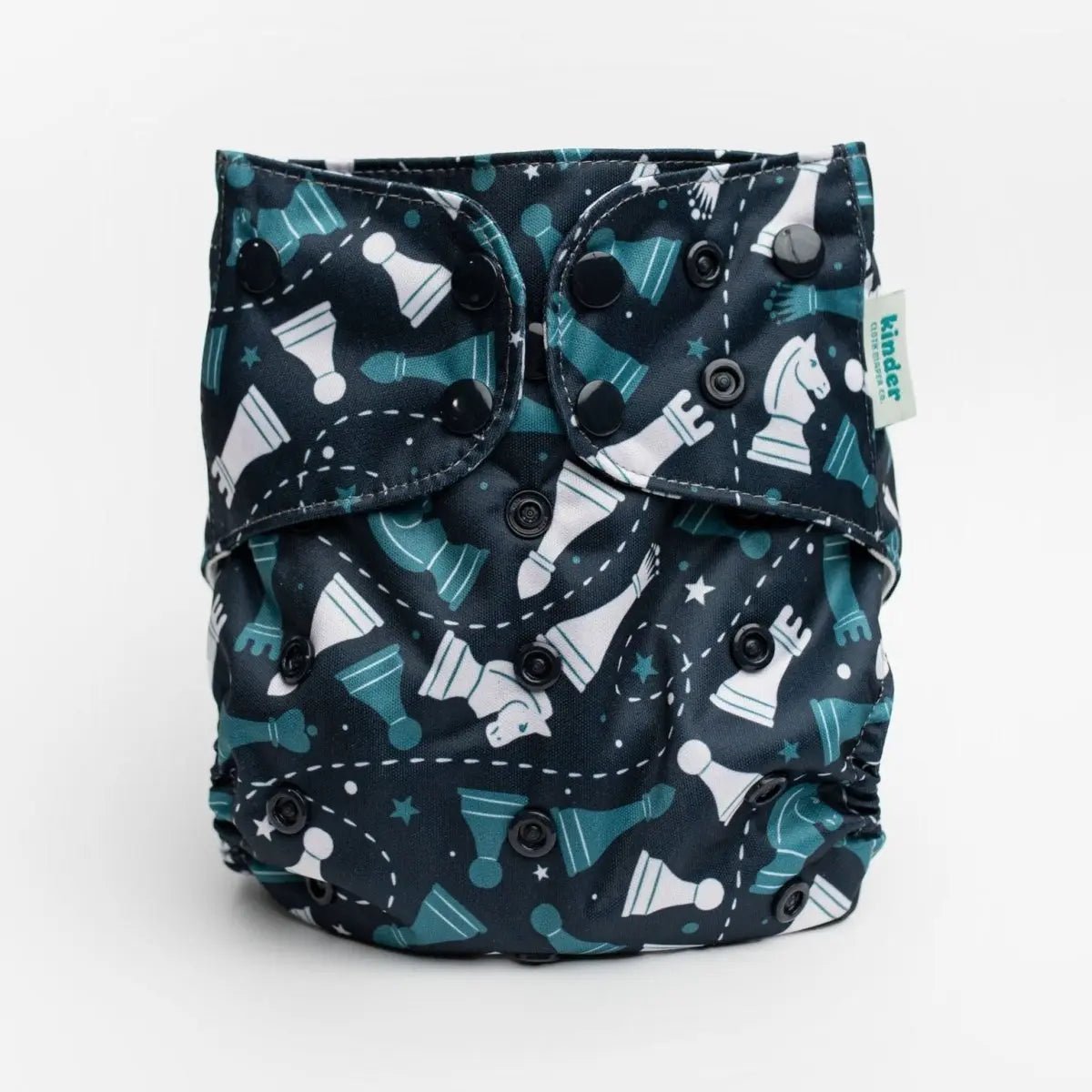 Kinder Cloth Diaper Co. Hobby and Interests: Essentials Pocket Cloth Diaper with Athletic Wicking Jersey,