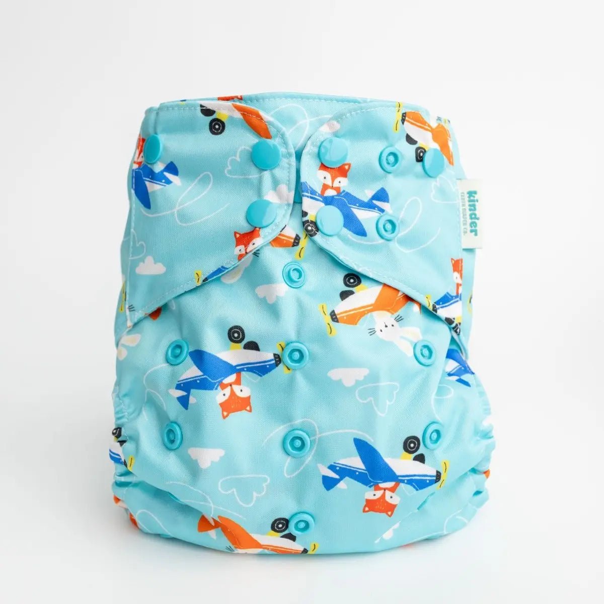 Kinder Cloth Diaper Co. Hobby and Interests: Essentials Pocket Cloth Diaper with Athletic Wicking Jersey, G