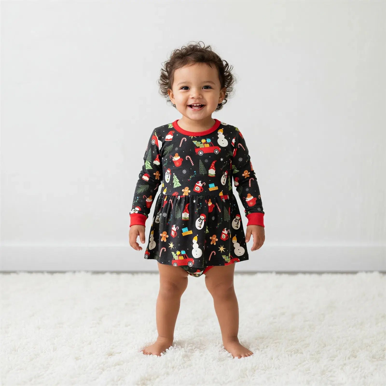 Bestaroo Holiday Cheer Bodysuit Dress - 