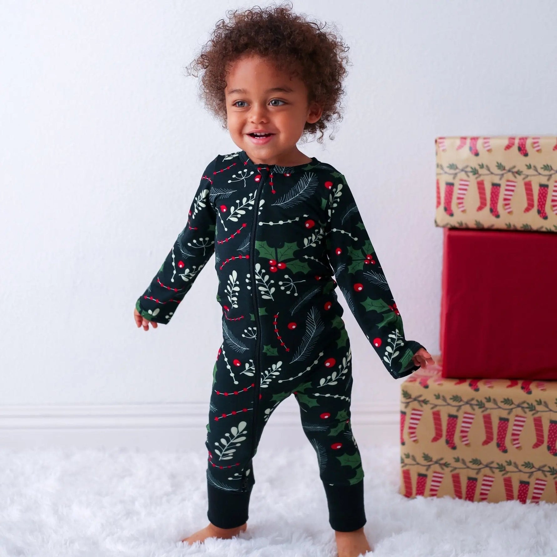 Bestaroo Holiday Nights Romper - 